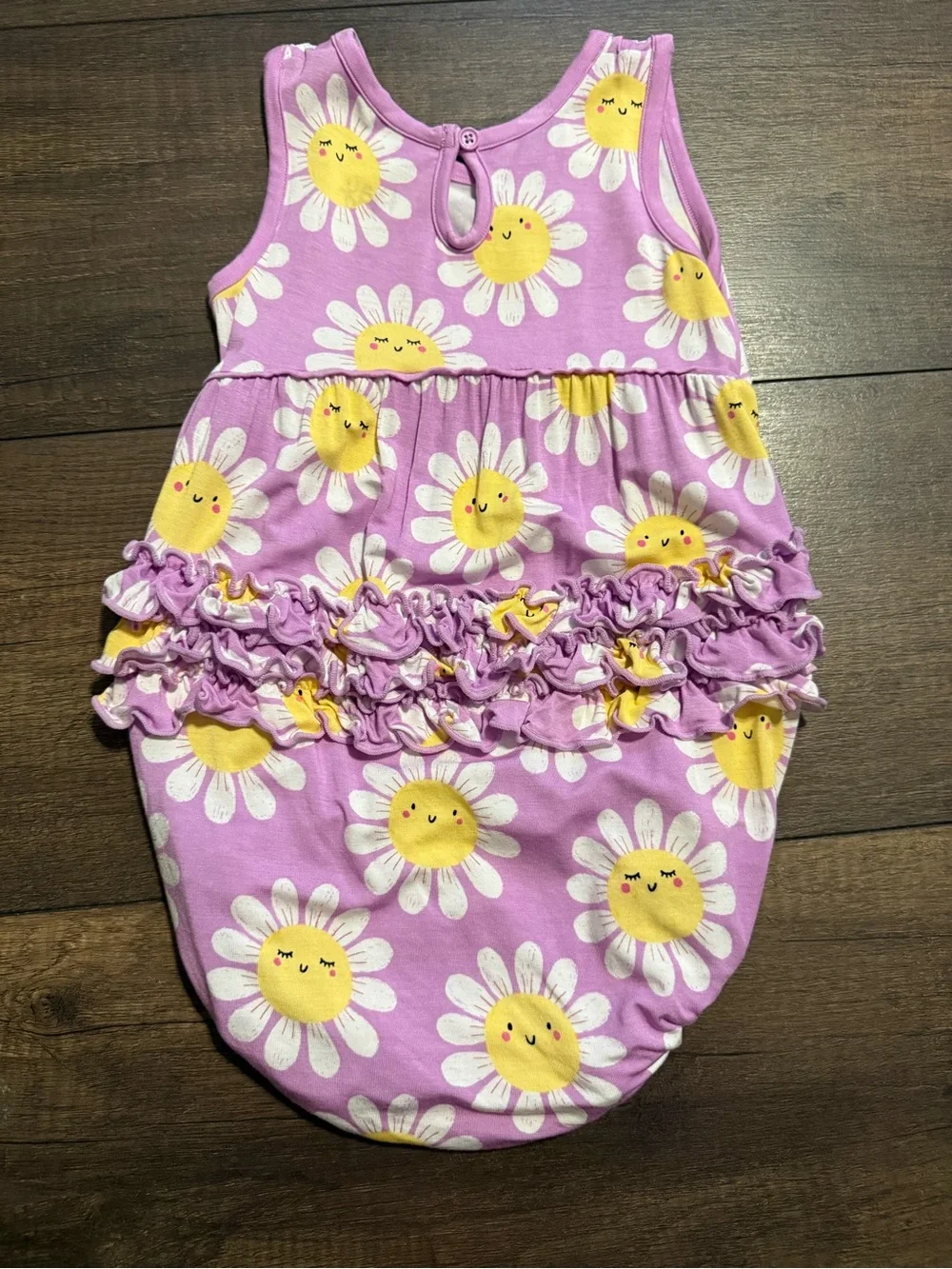 Little Sleepies Daisy daydreamer bubble romper 2t